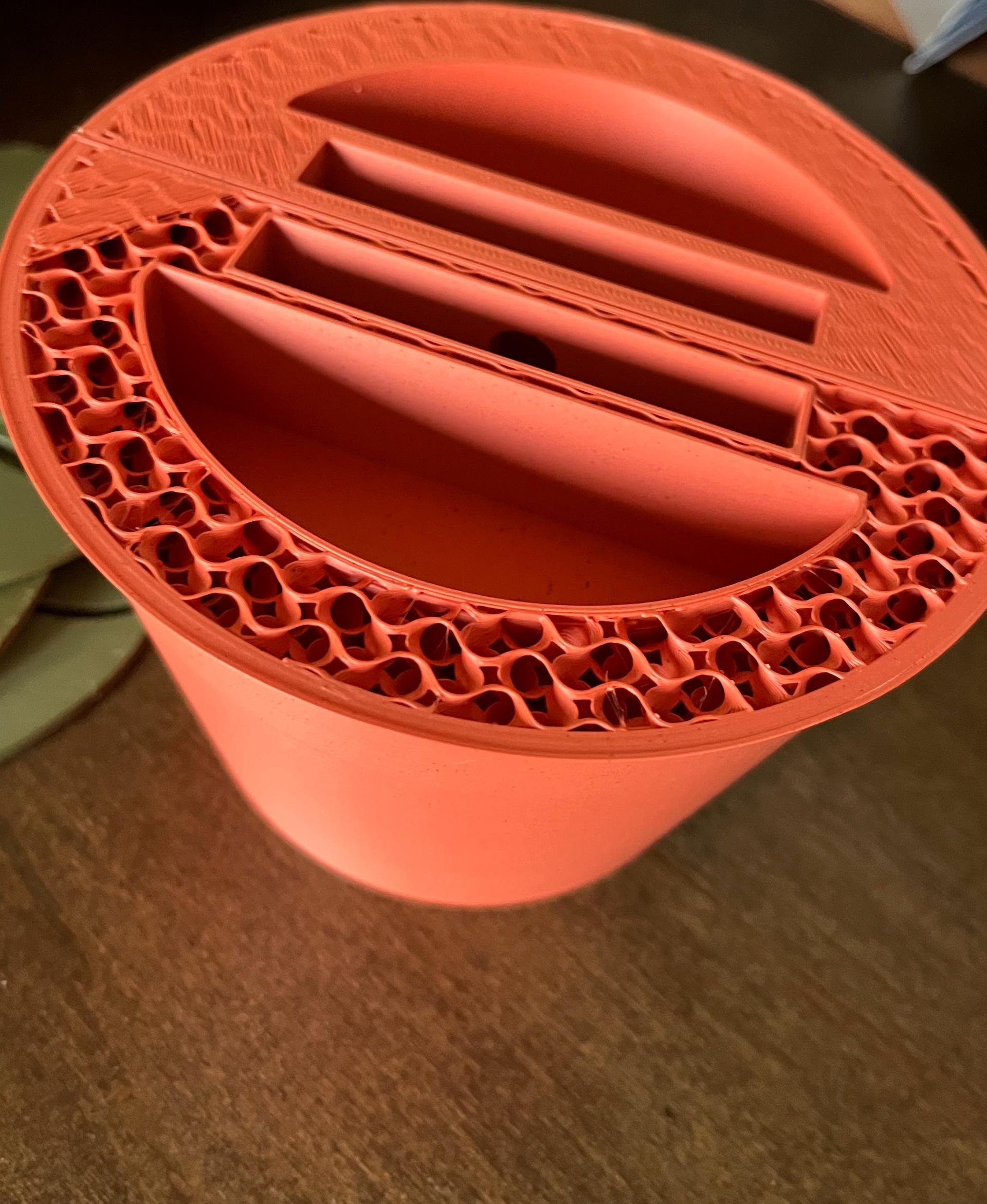 Bambookends - Bamboo Functional Plant with Pens, Highlighters, Post it note dispenser, and Bookmarks - My print failed at the last hour or so:/ this print takes 300+g of filament so i dont want another failure. Any suggestions?  - 3d model
