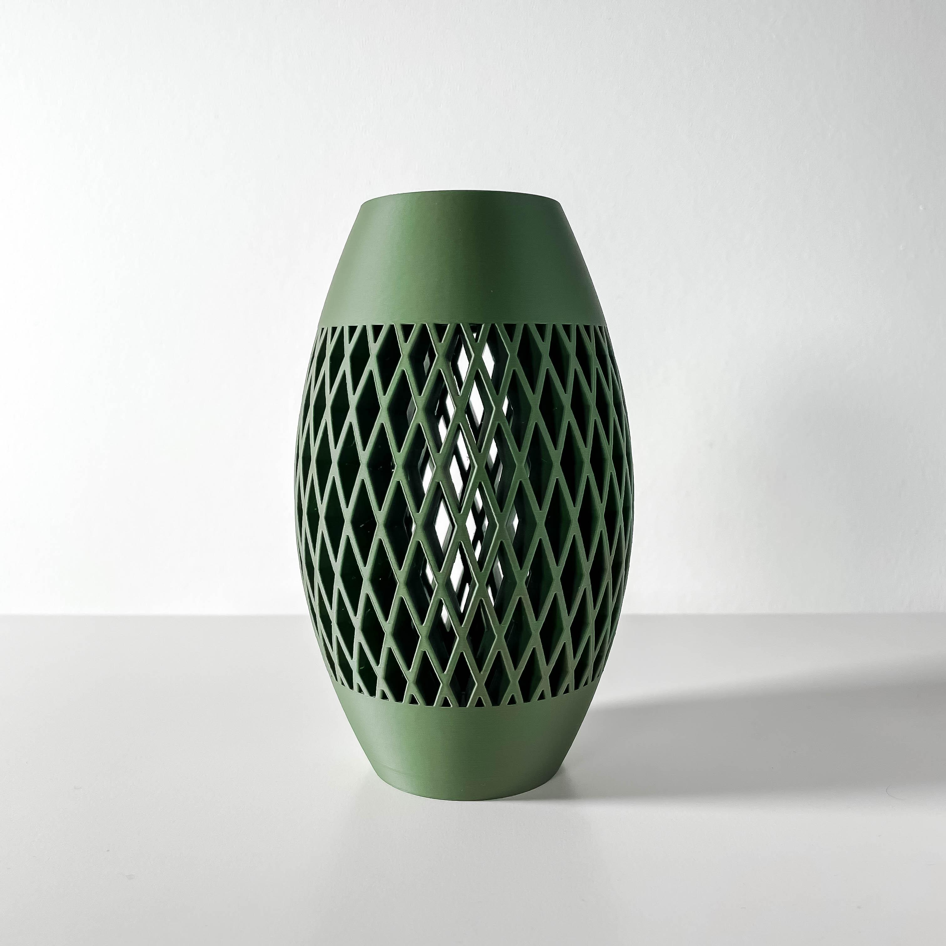 The Xero Vase, Modern and Unique Home Decor for Dried and Preserved Flower Arrangement  | STL Fil 3d model