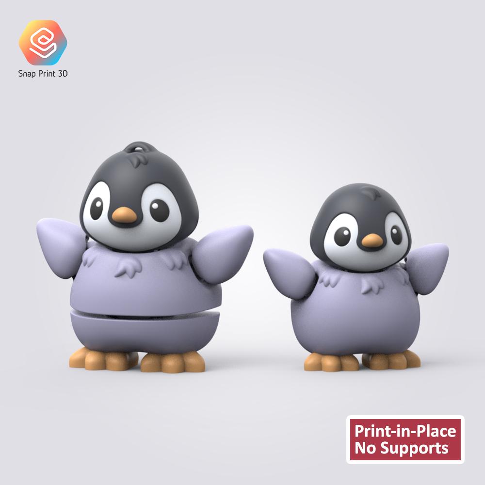 Flexi Penguin 3d model