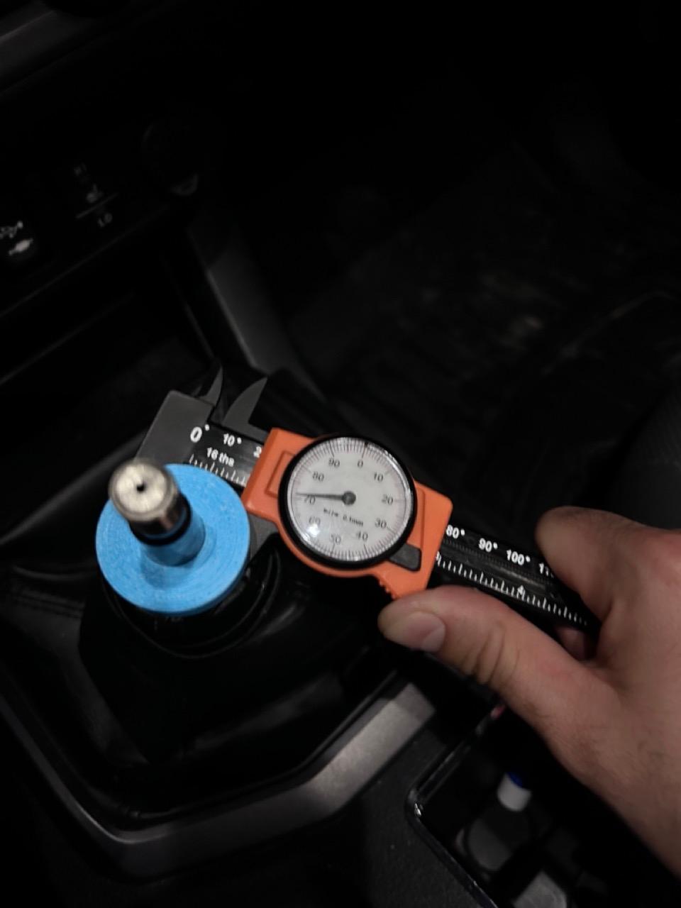 Tacoma Shift Knob Trim Cover 3d model