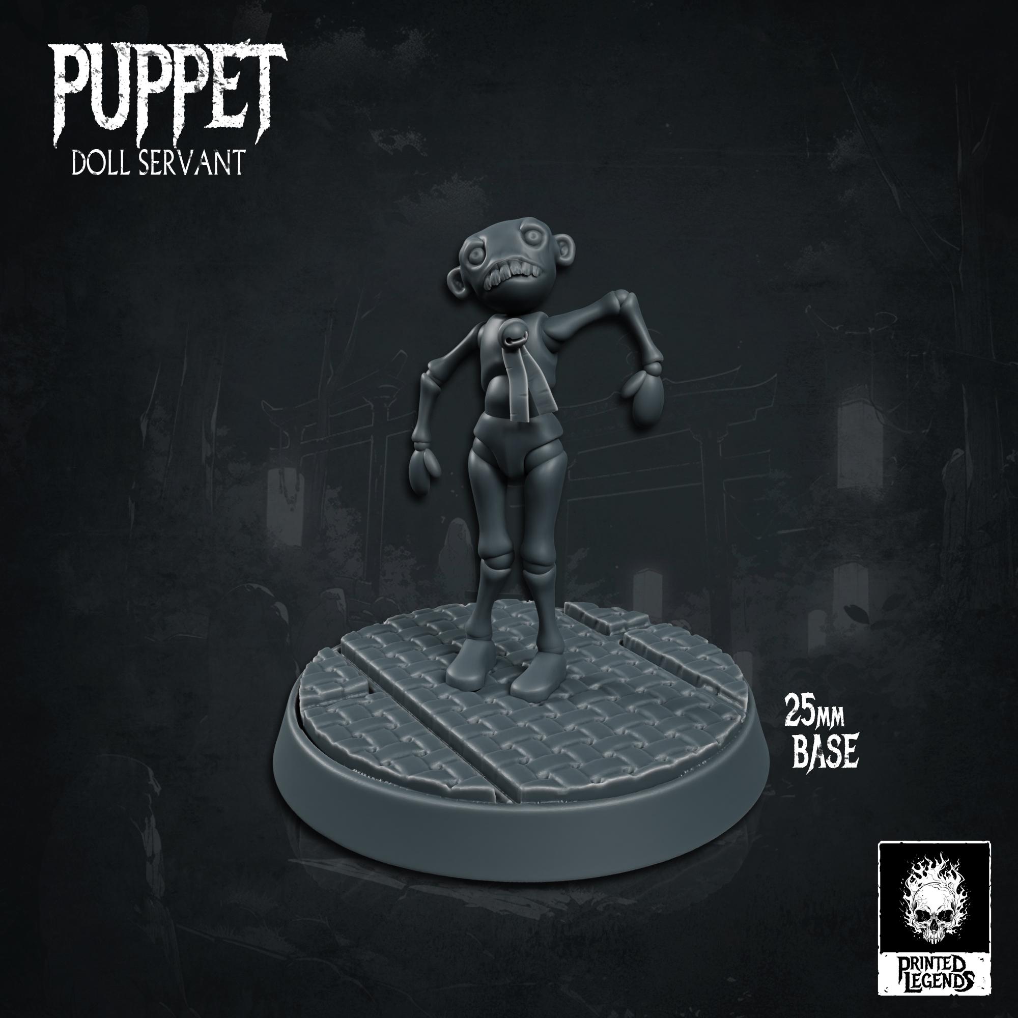 Puppet 03 (25mm Base) 3d model