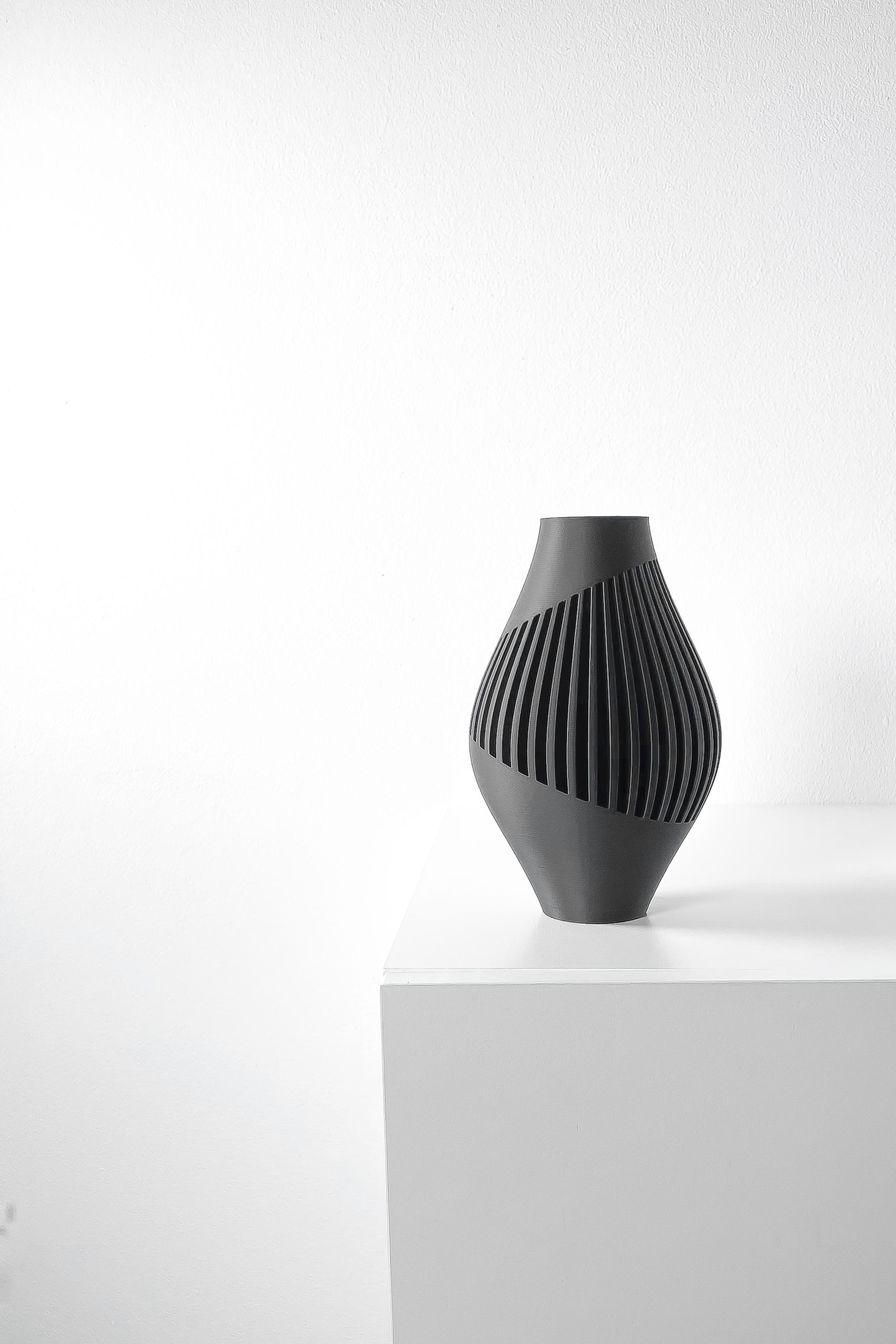 The Rinex Vase, Modern and Unique Home Decor for Dried and Flower Arrangements  | STL File 3d model