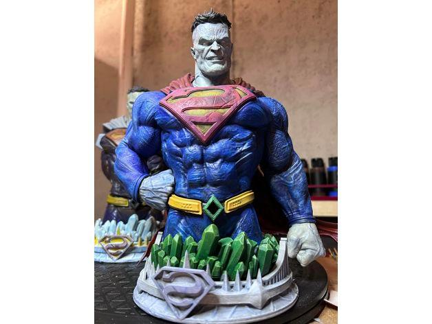 B3DSERK BIZARRO BUST: TESTED AND READY FOR 3D PRINTING 3d model