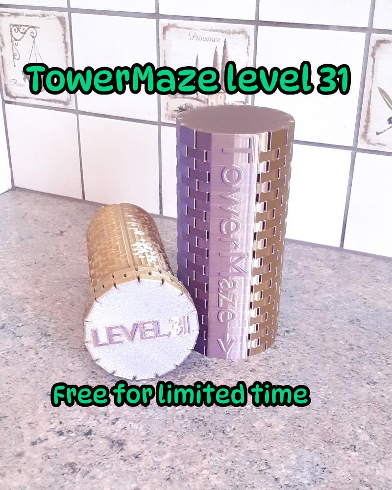 TowerMaze Level 31 - supersize! 3d model