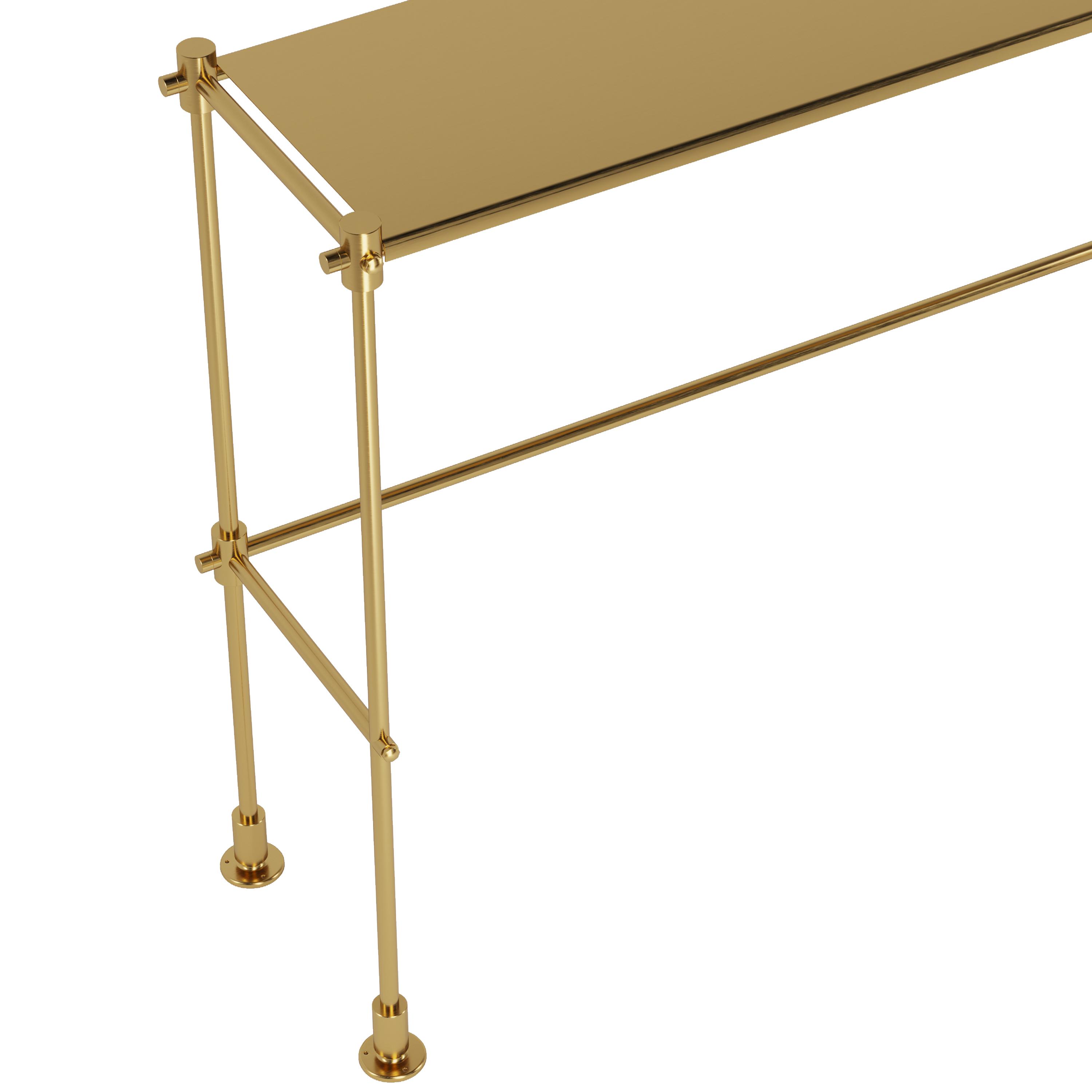 Brass table by Pikartlights sku. 26215 3d model