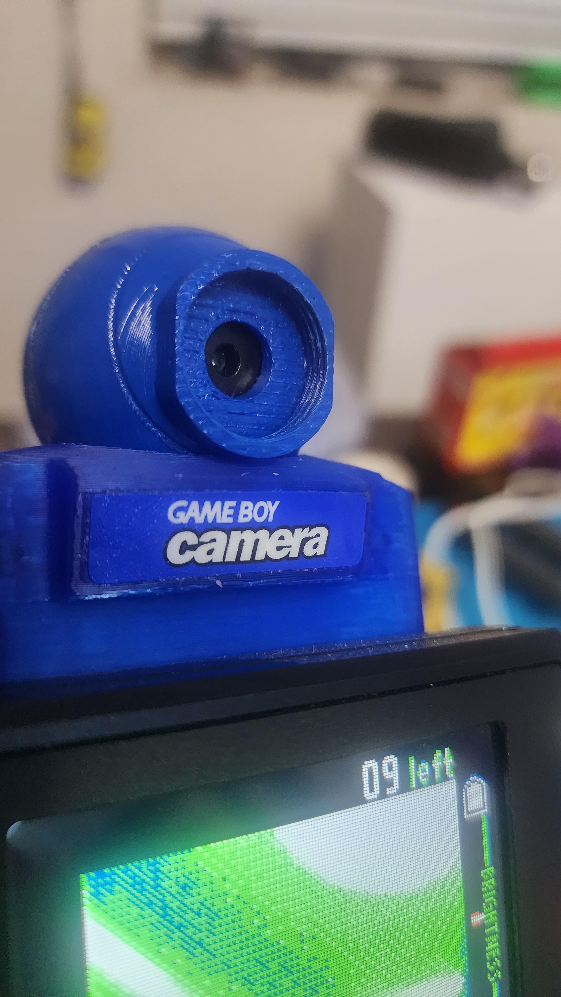 Game Boy Camera Lens Adapter 3d model