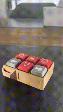 DIY Keyboard for stress relief 3d model