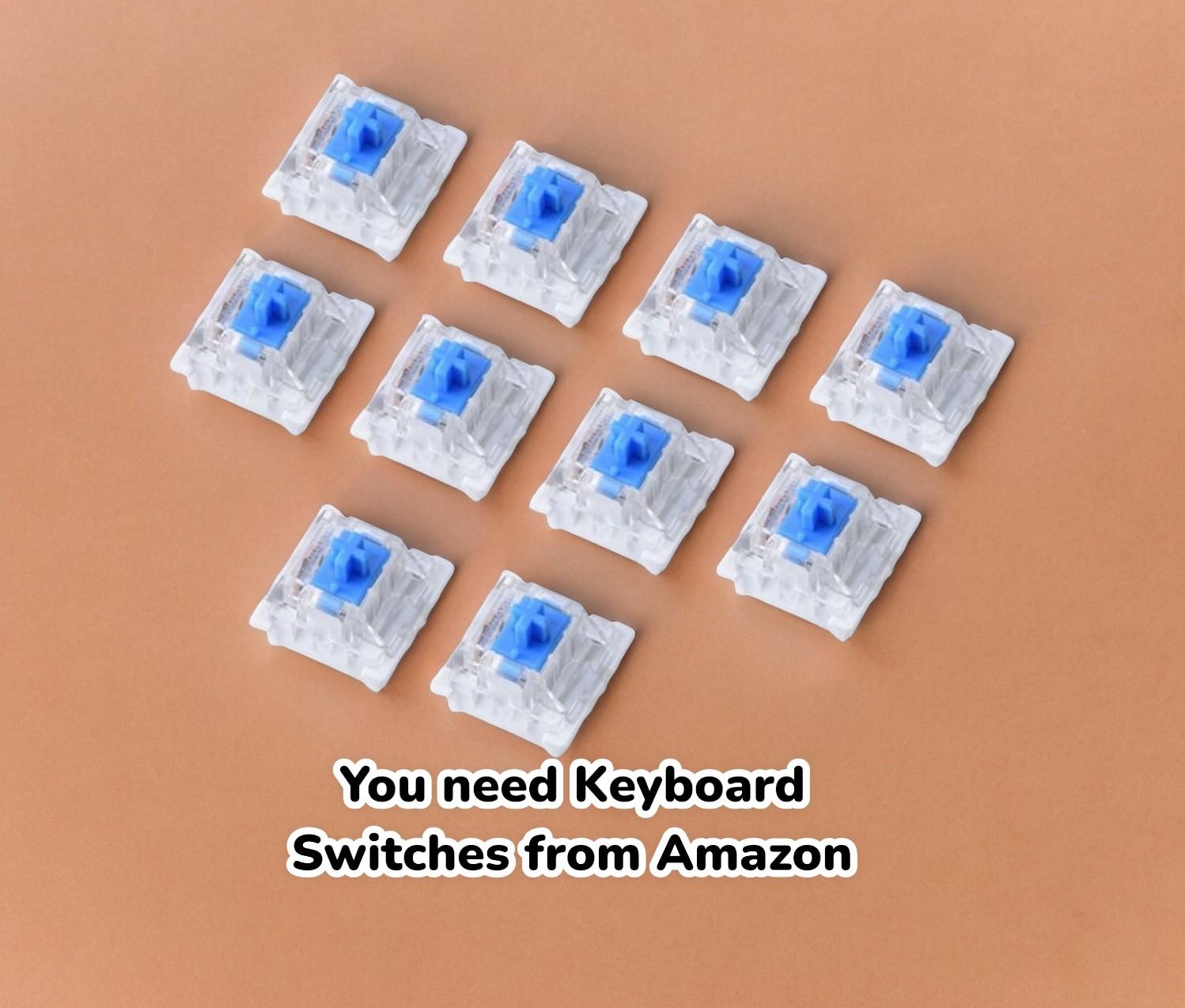 DIY Keyboard for stress relief 3d model