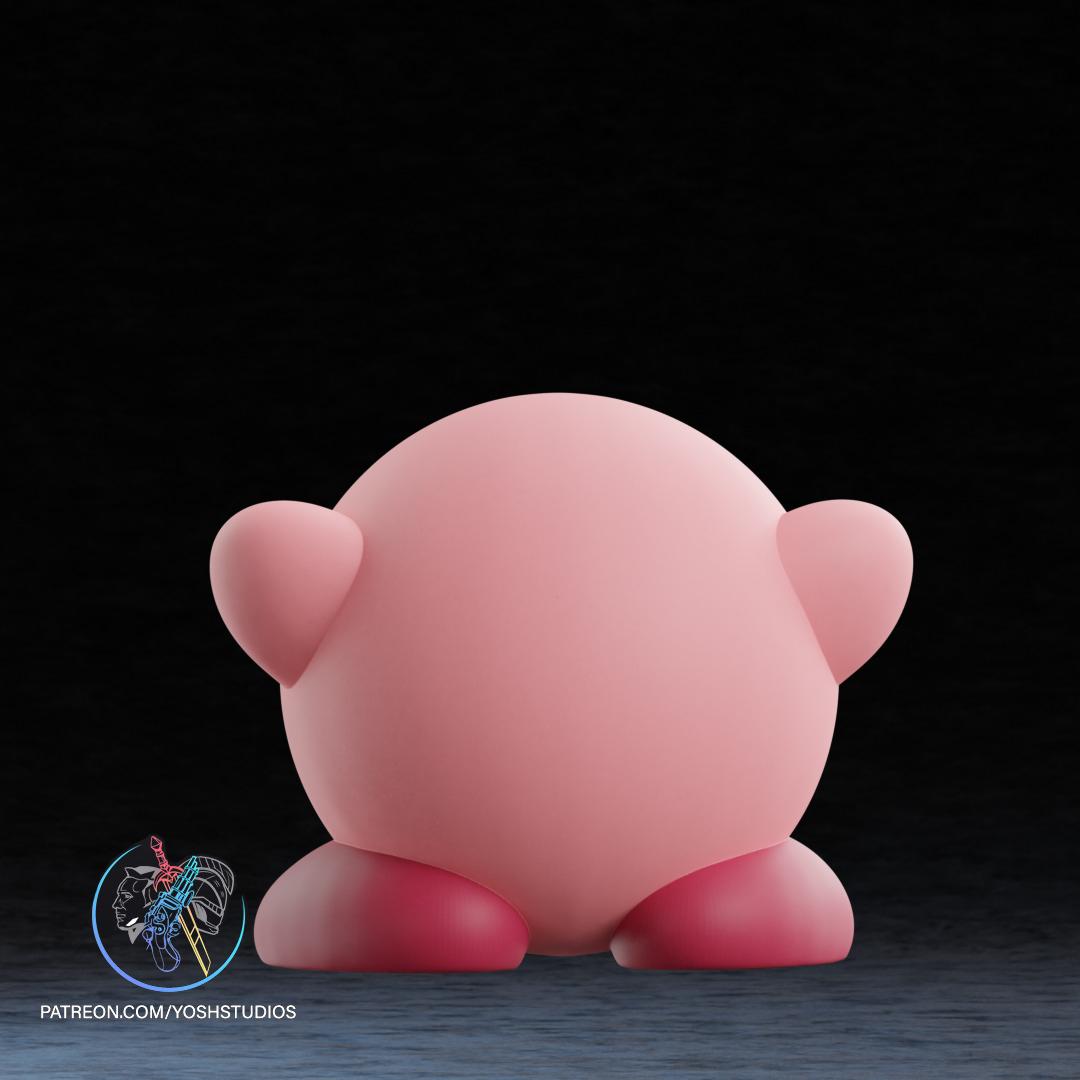 Life Sized Kirby 3D Printer File STL 3d model