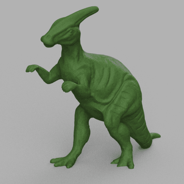 dinosaur crete 3d model