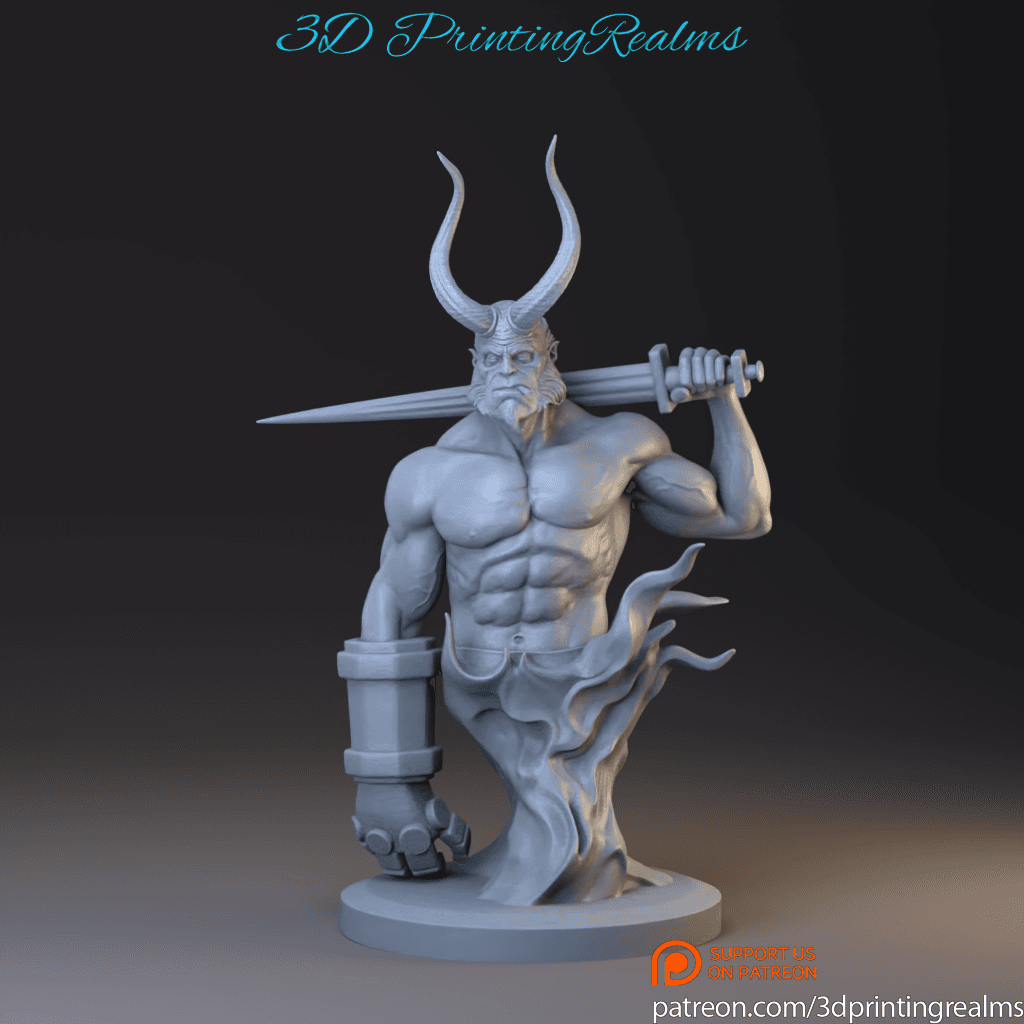 HellboybUST.stl 3d model