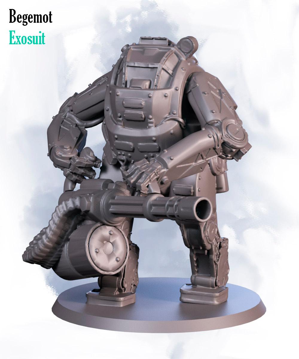 Begemot Exosuit 3d model