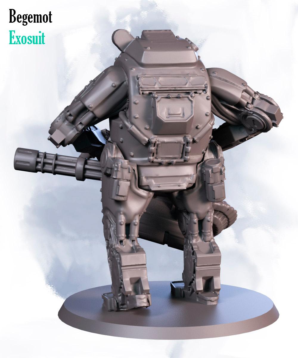 Begemot Exosuit 3d model