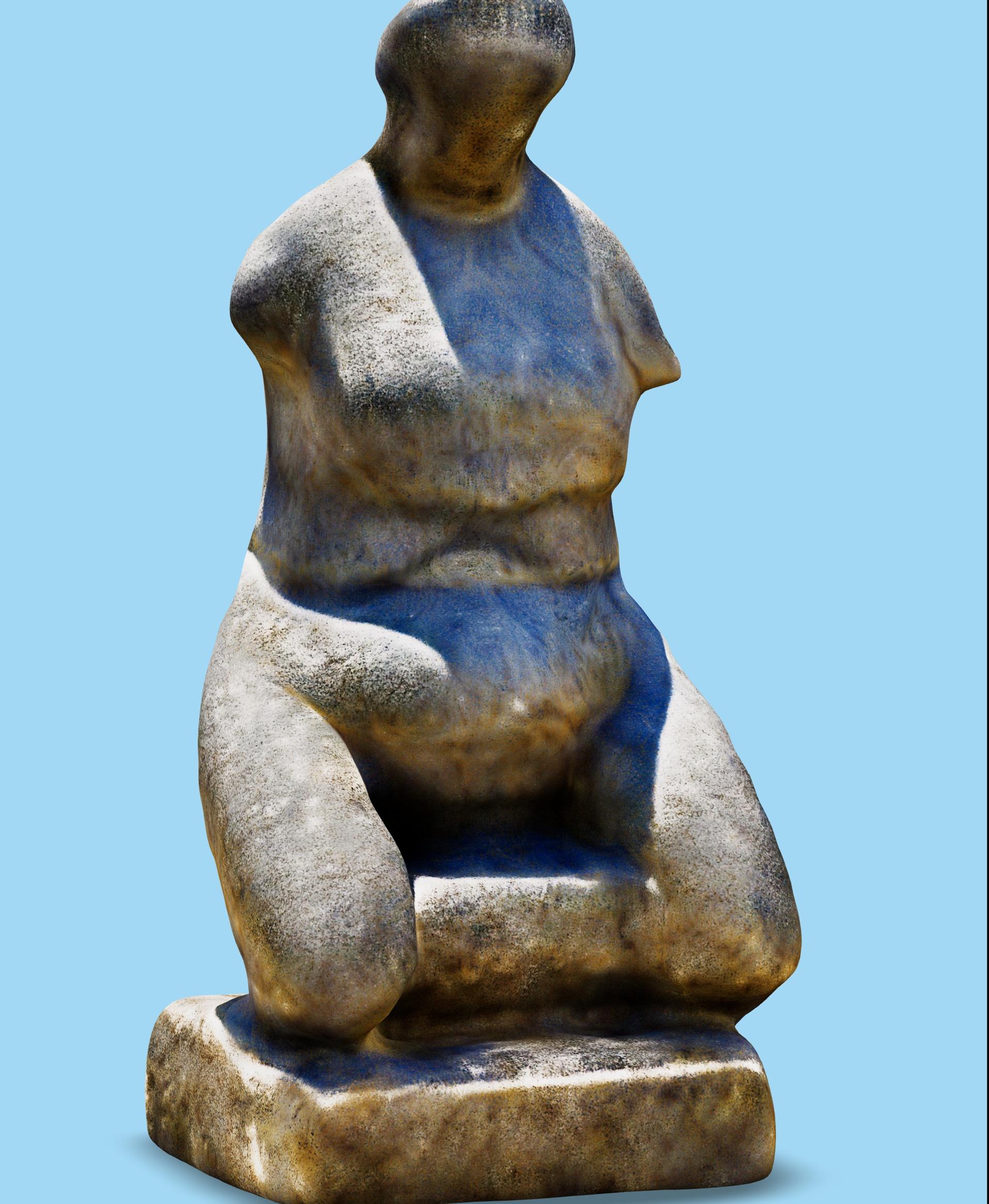 Prehistoric Statue.glb 3d model