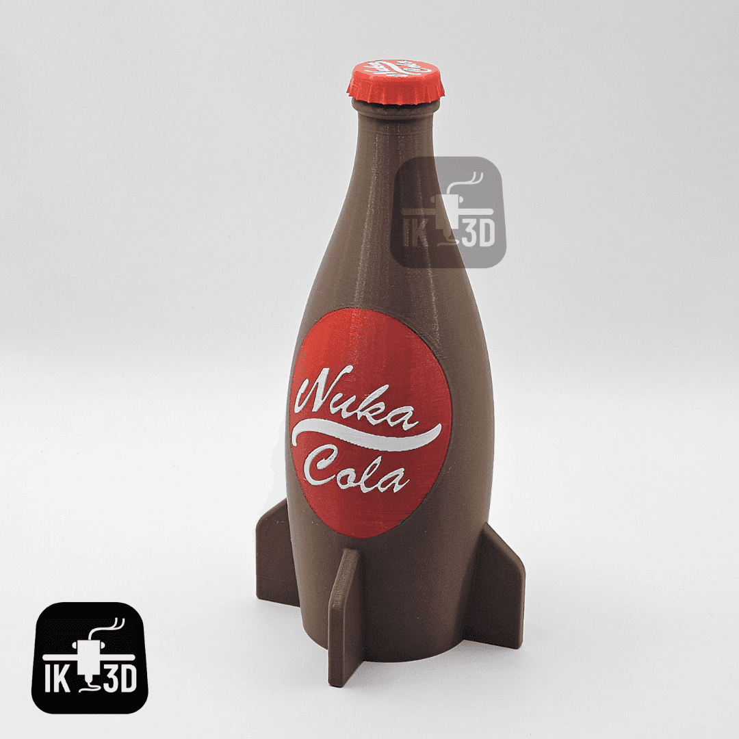 Nuka Cola Bottle + Stash + Money Box / 3MF Included / No Supports 3d model