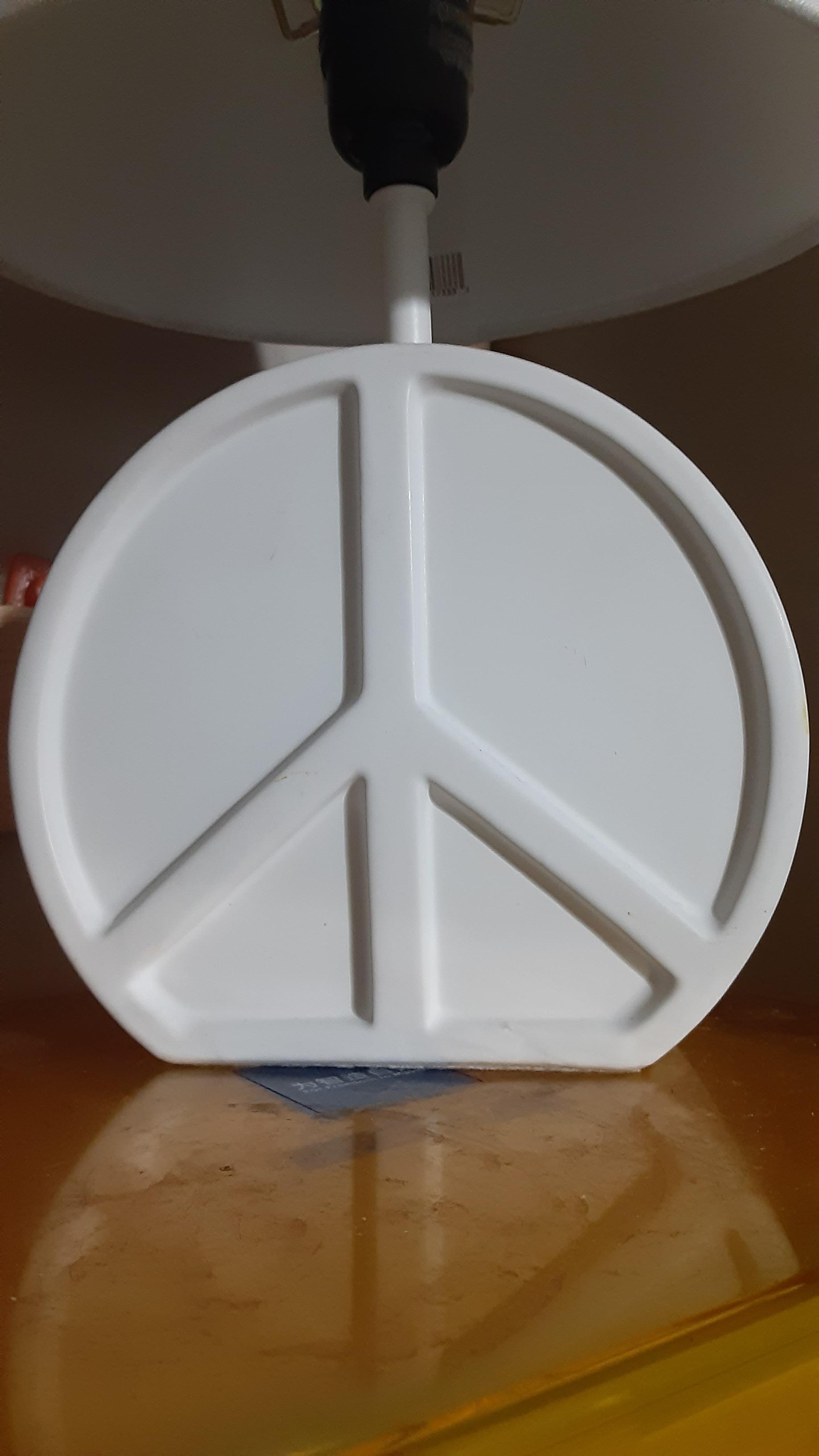 Peace Make-A-Lamp Kit 3d model