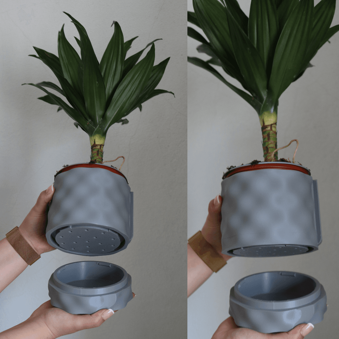 Wavy Planter / Vase 3d model