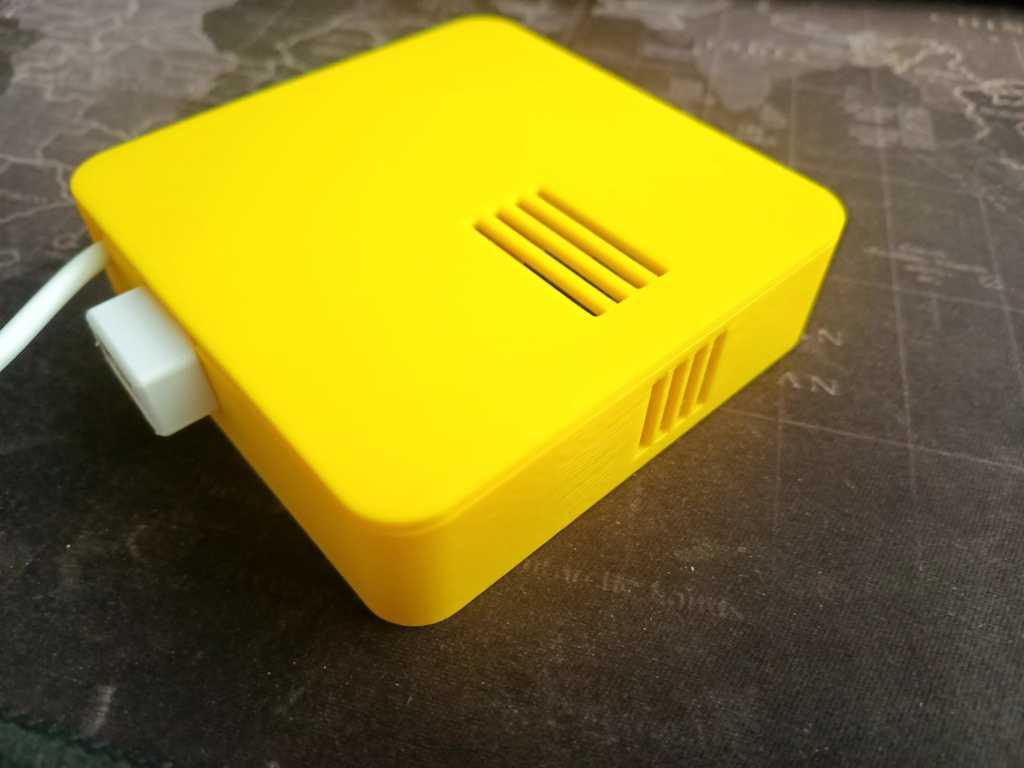 Pi Zero W Printserver Enclosure for micro USB zu USB OTG Adapter 3d model