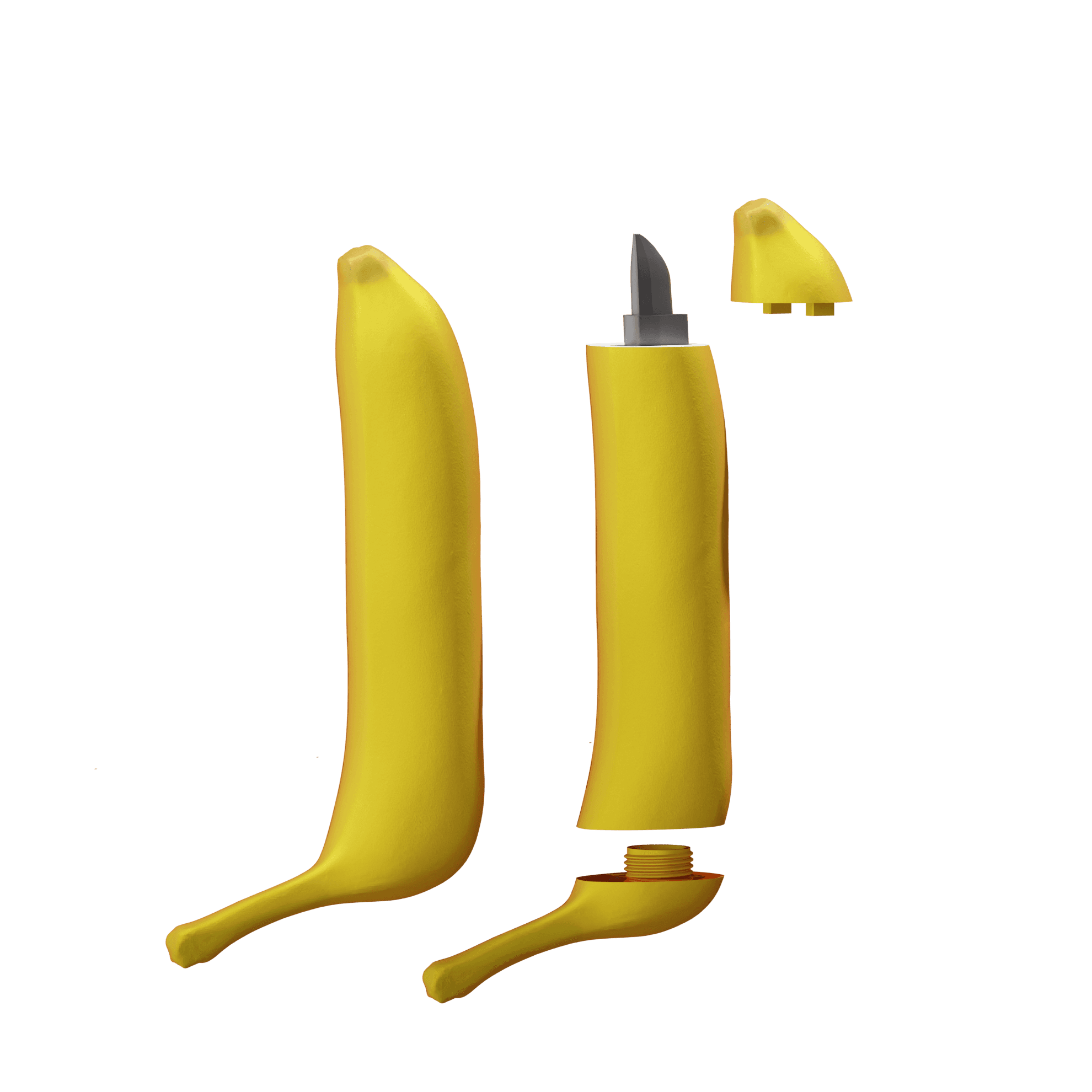 Banana Katana 3d model