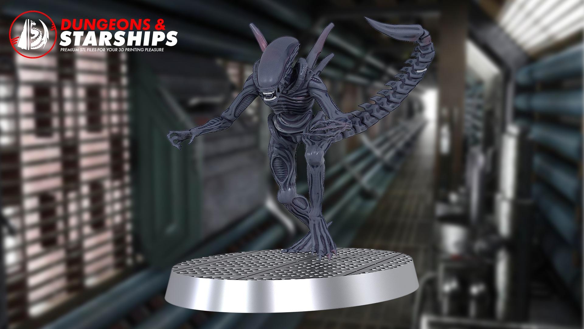 Xenomorph Miniatures - Aliens 3d model