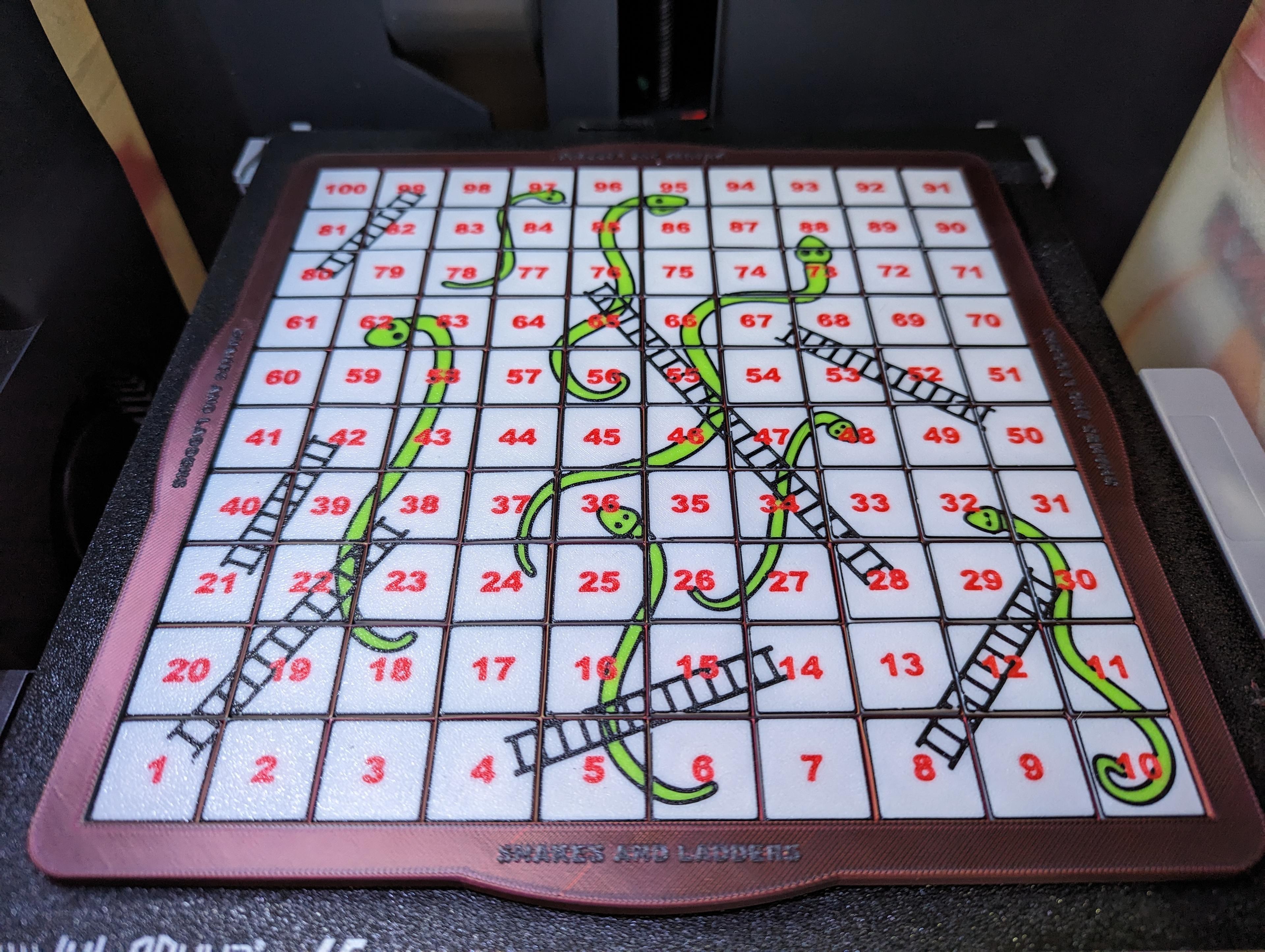 Snakes and Ladders 3d model