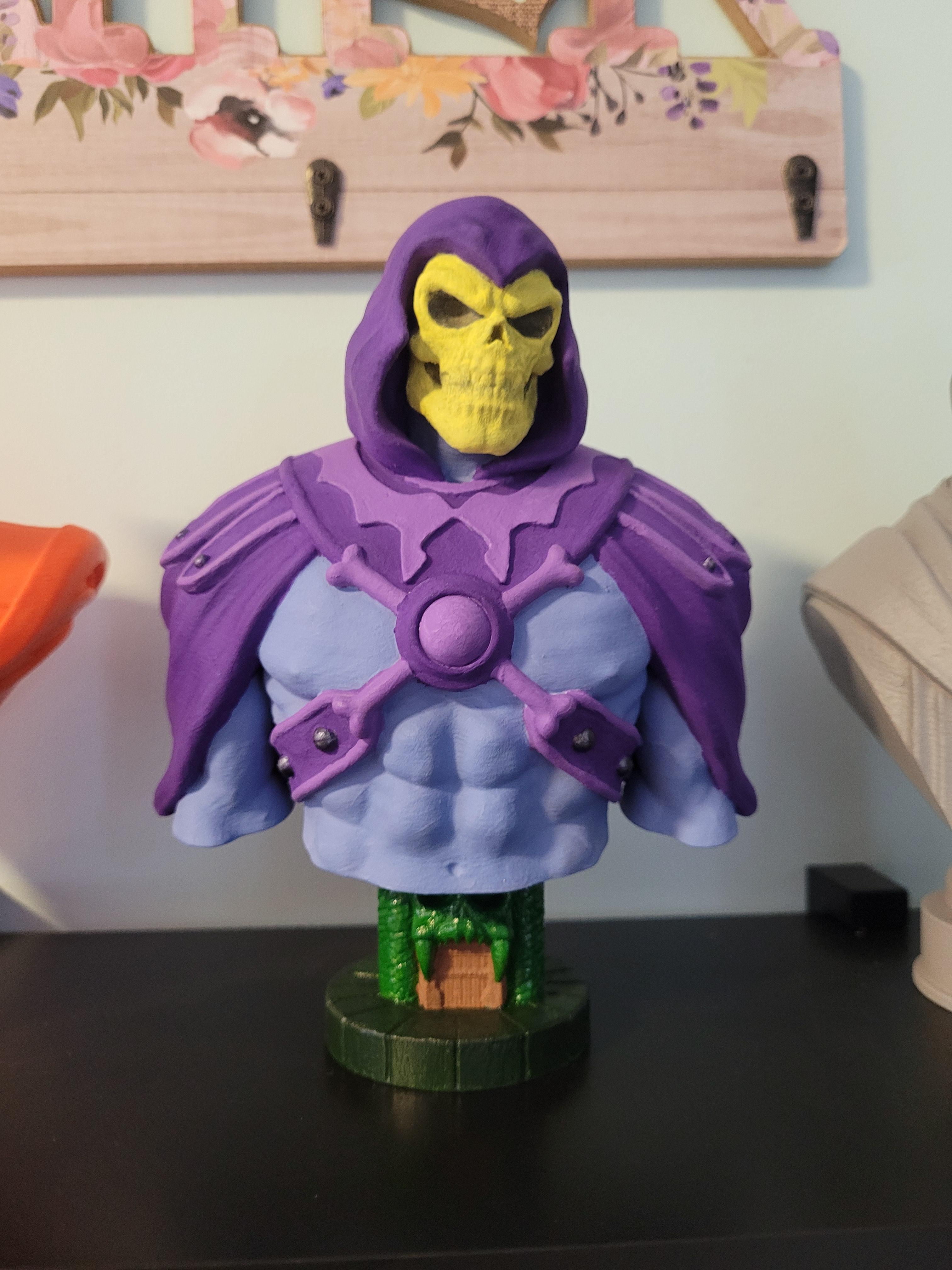 Skeletor Bust (Pre 3d model