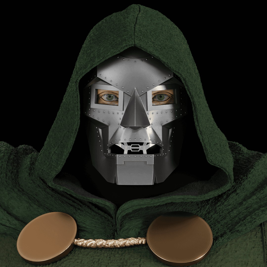 Comic Dr Doom Mask 3D Printer STL File 3d model