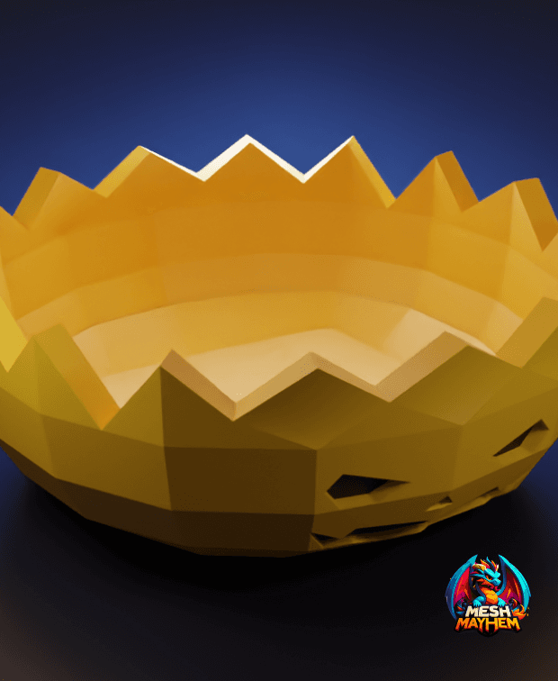 Halloween Candy Bowl 3d model