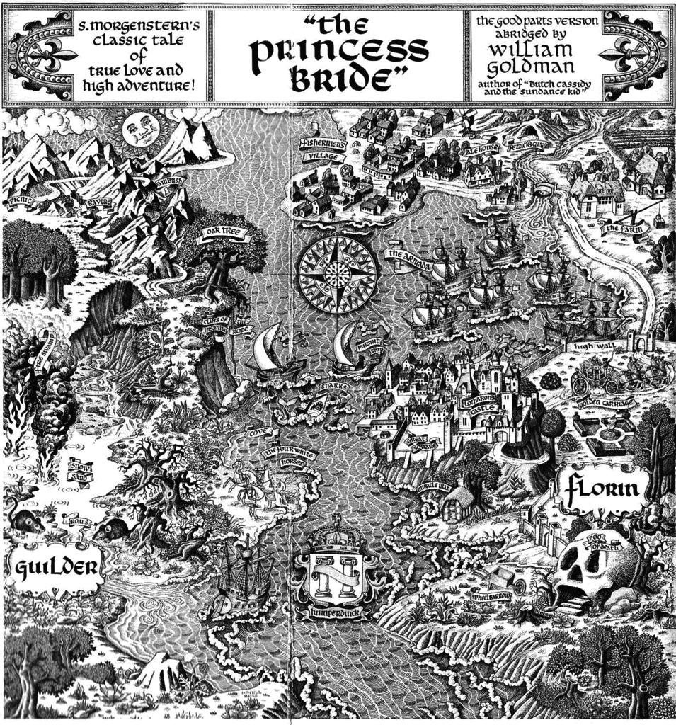 Map from the Princess Bride  3d model