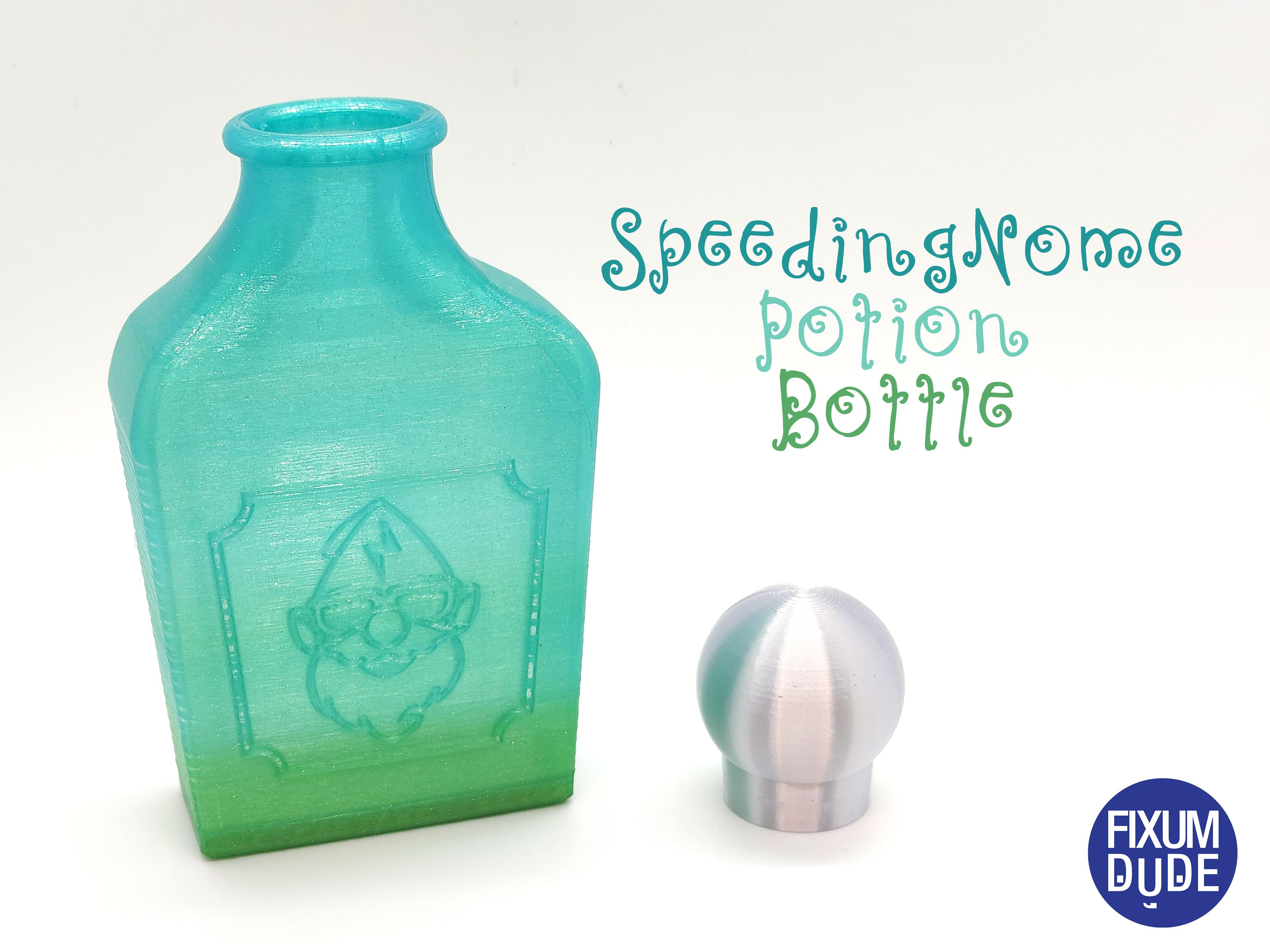 SpeedingNome Potion Bottle 3d model