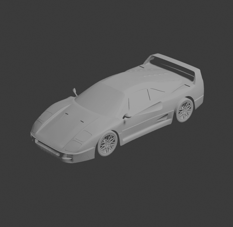 ferrarif40.stl 3d model