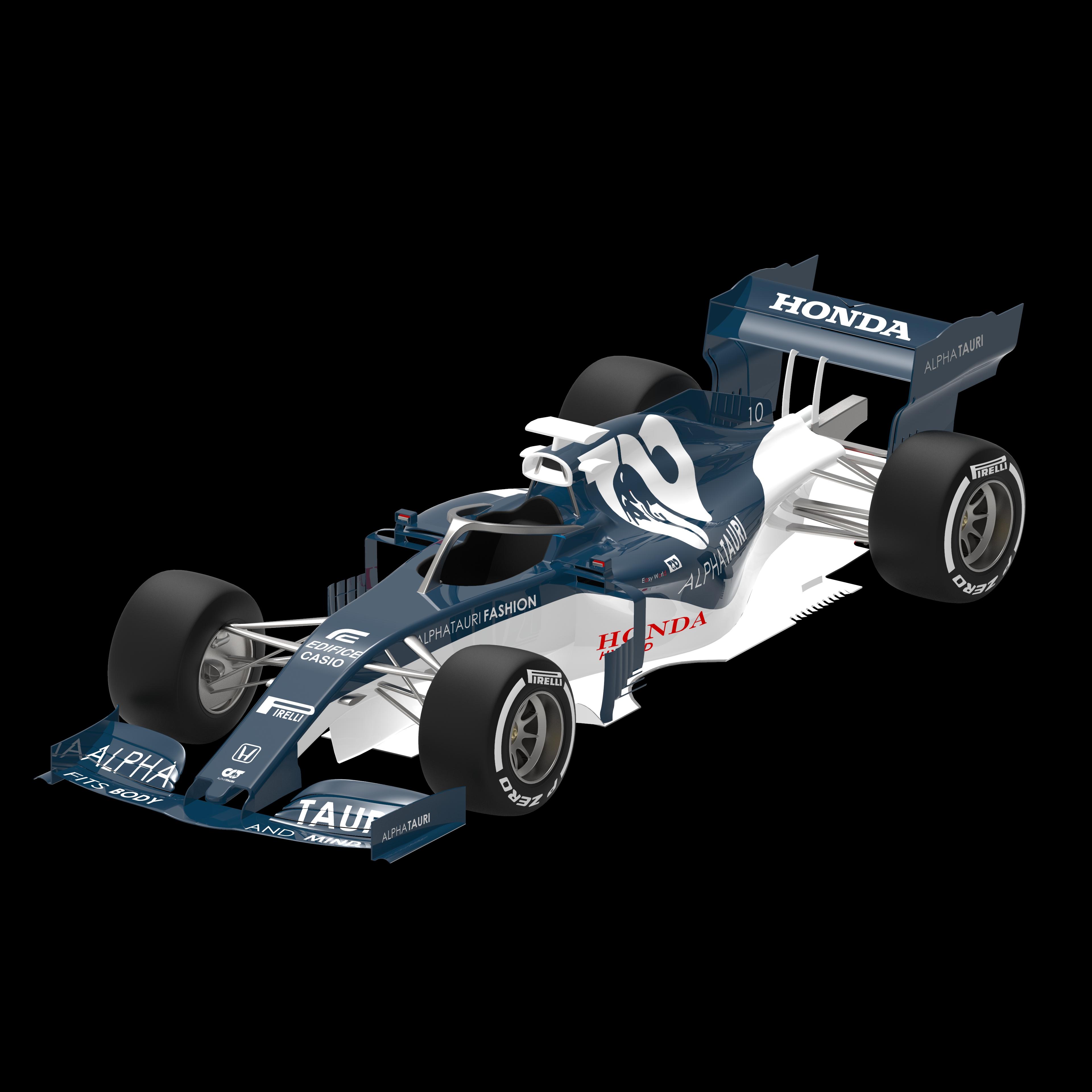 Scuderia AlphaTauri | AT02 - 2021 Formula 1 Car 3d model