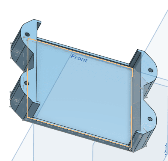 PSVR2 PC Adapter under desk mount 3d model