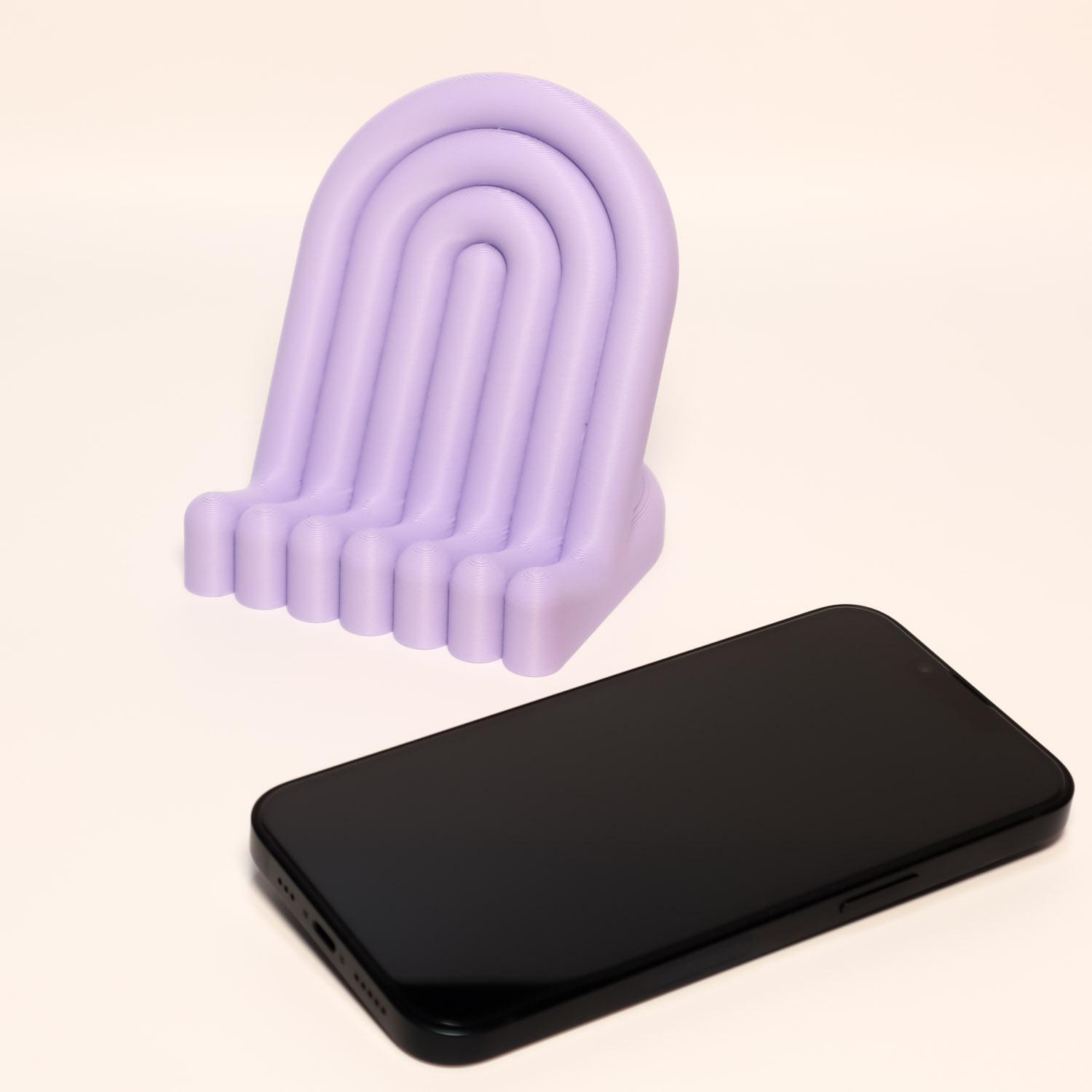 Rainbow Phone Stand 3d model