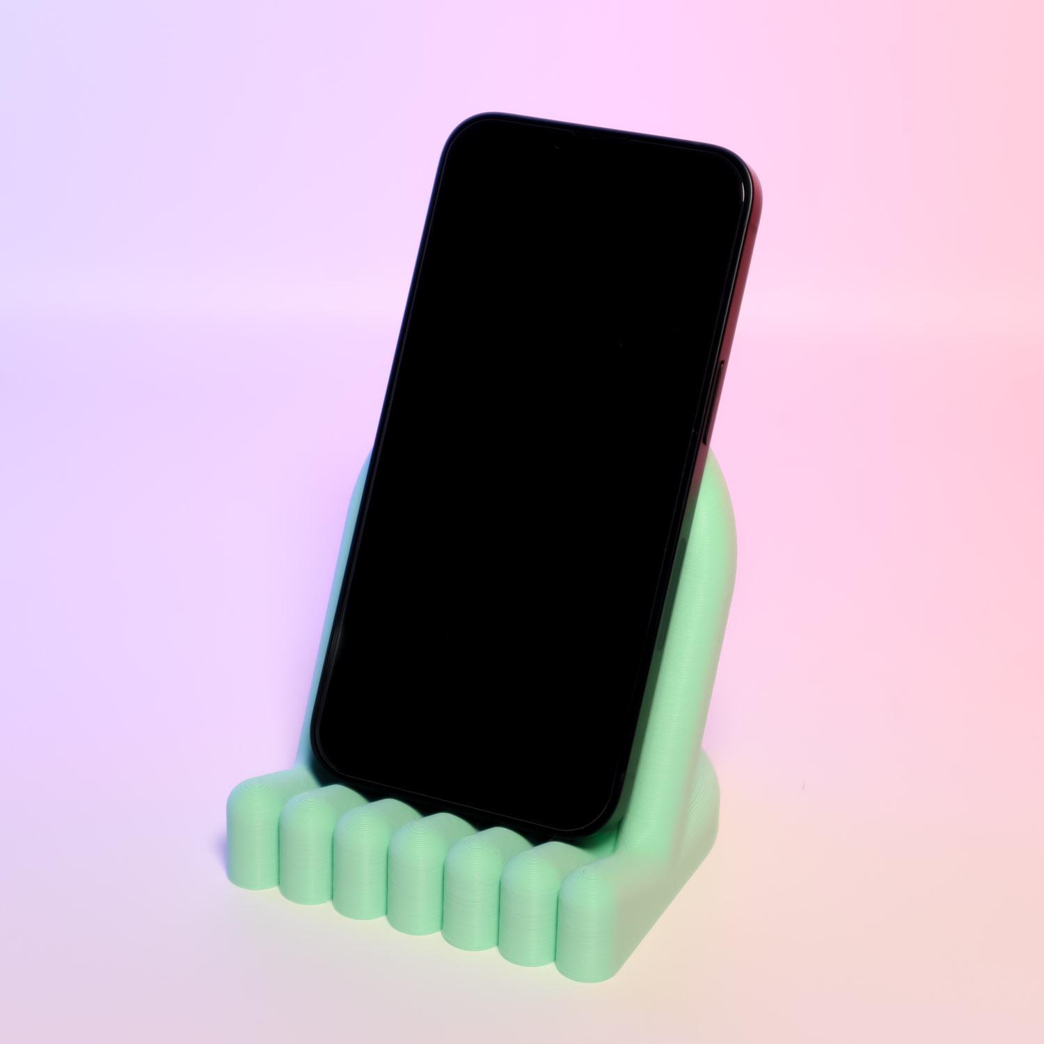 Rainbow Phone Stand 3d model