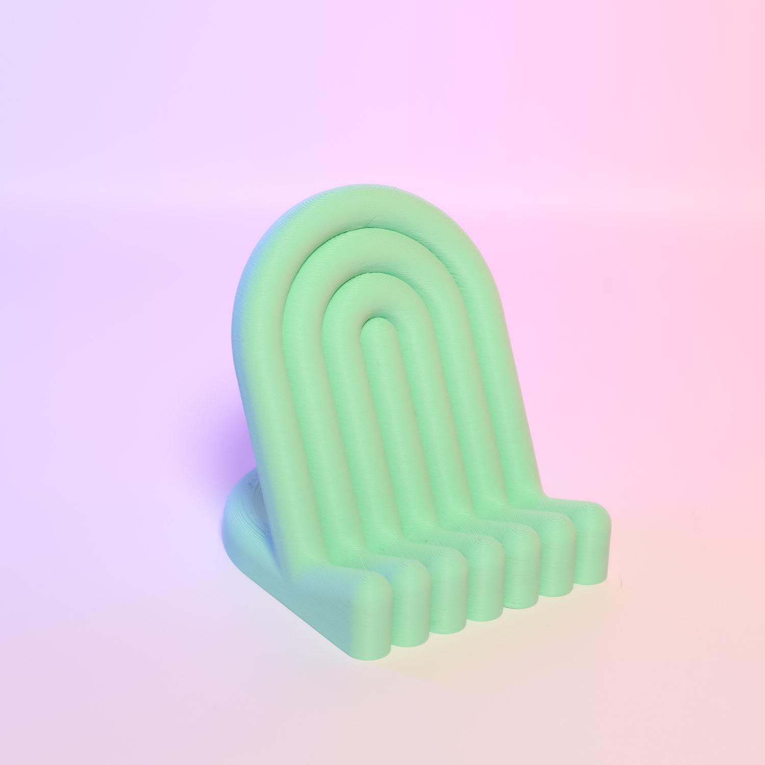 Rainbow Phone Stand 3d model