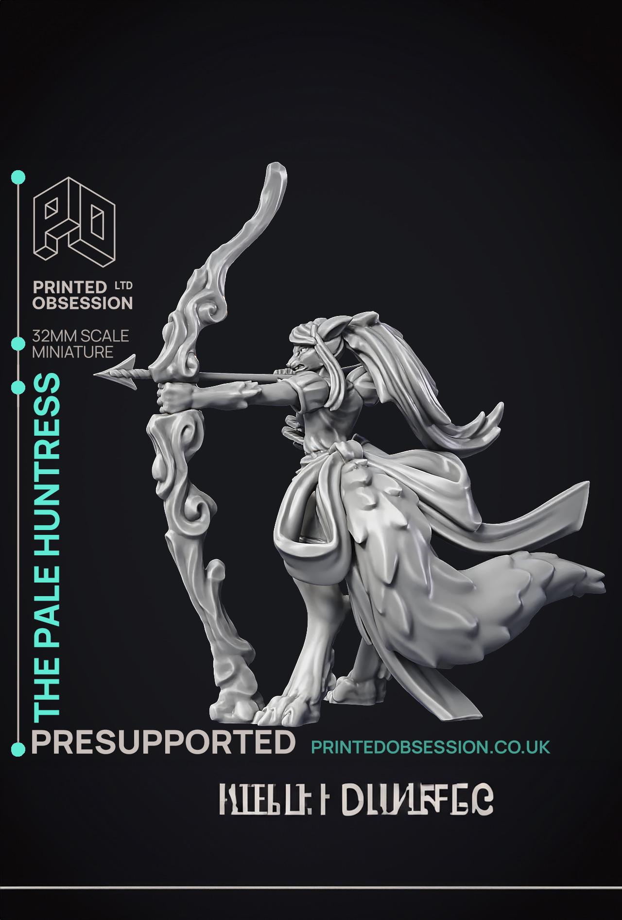 Pale Huntress archon - Celestial - PRESUPPORTED - Heaven Hath no Fury - 32 mm scale  3d model