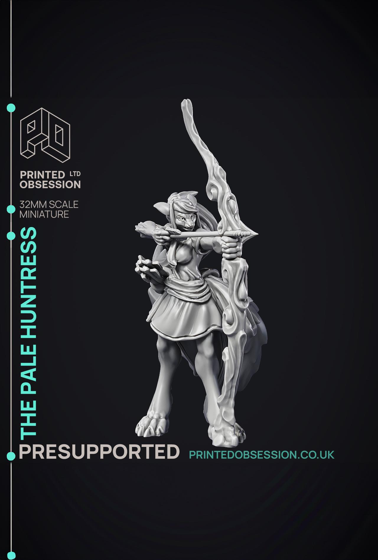Pale Huntress archon - Celestial - PRESUPPORTED - Heaven Hath no Fury - 32 mm scale  3d model