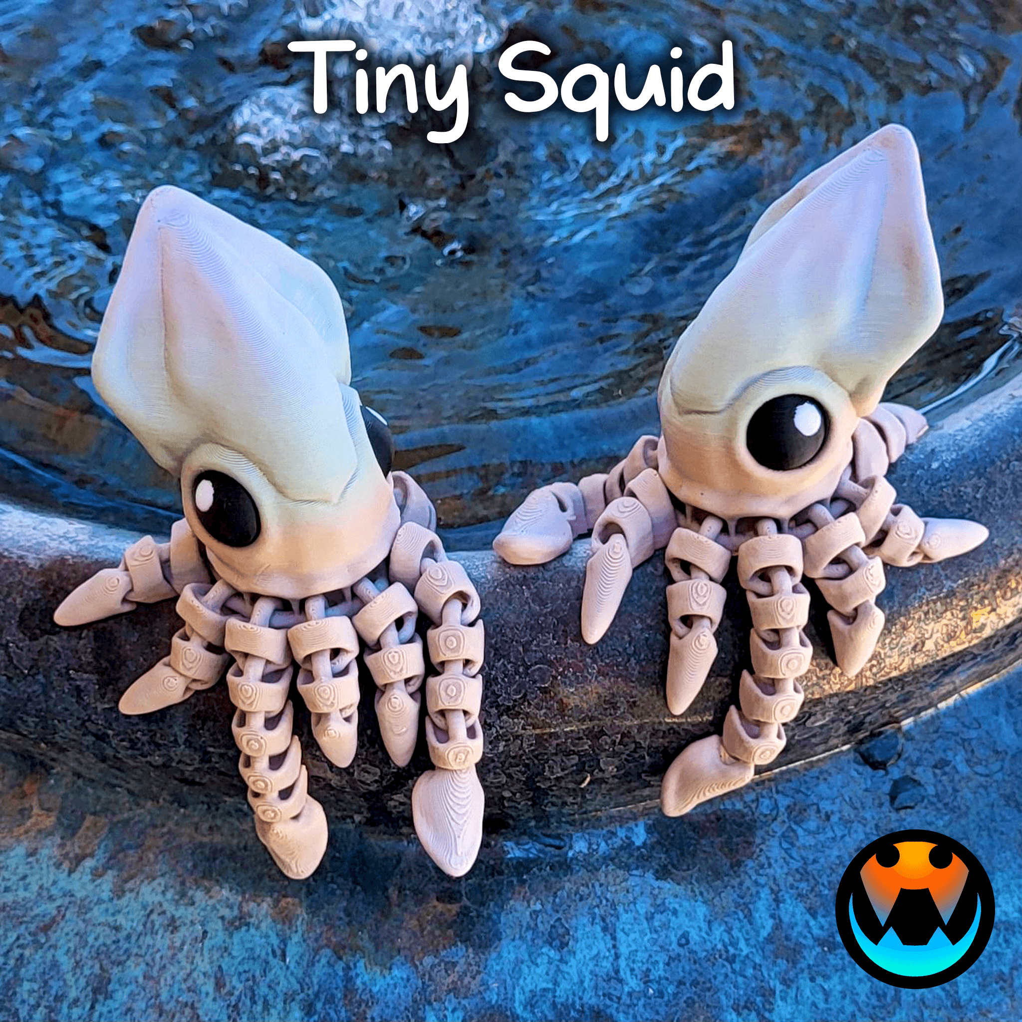 Tiny Squid 3d model