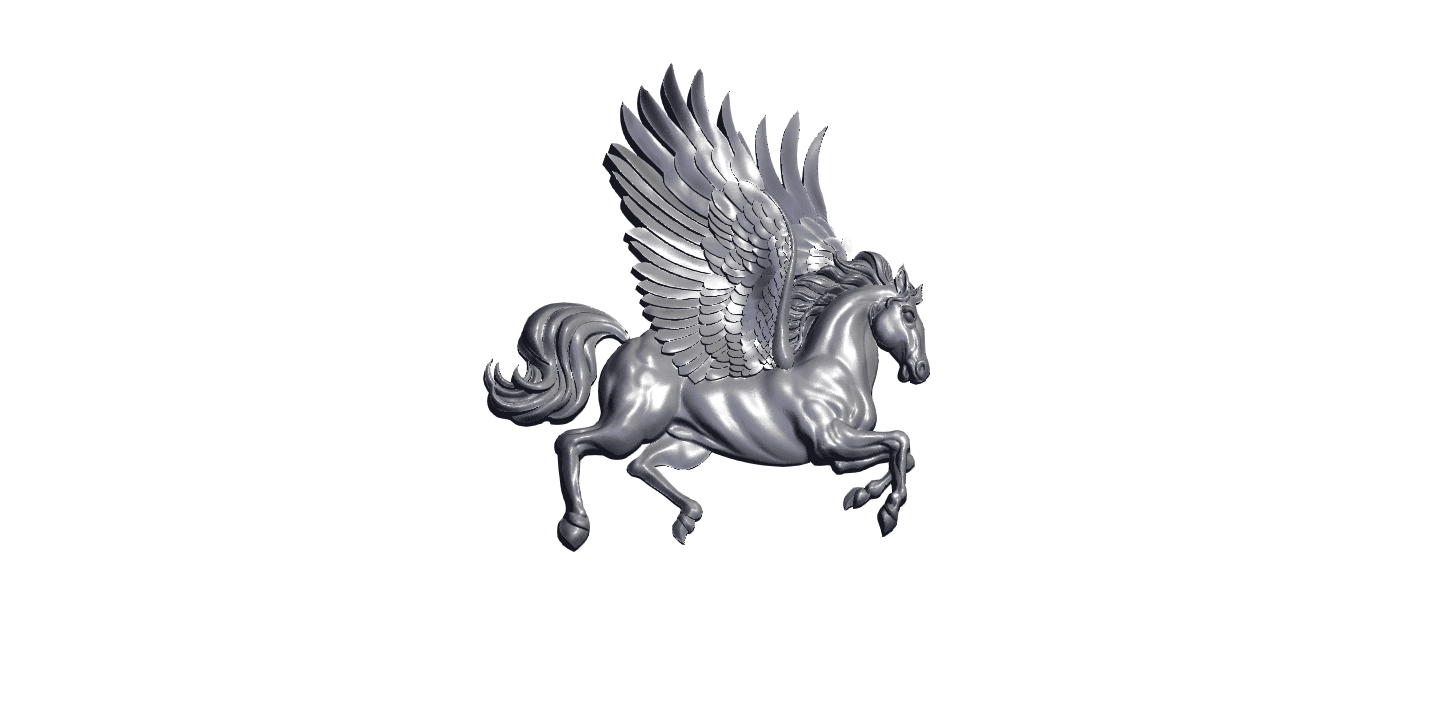 Flying Horse.OBJ 3d model