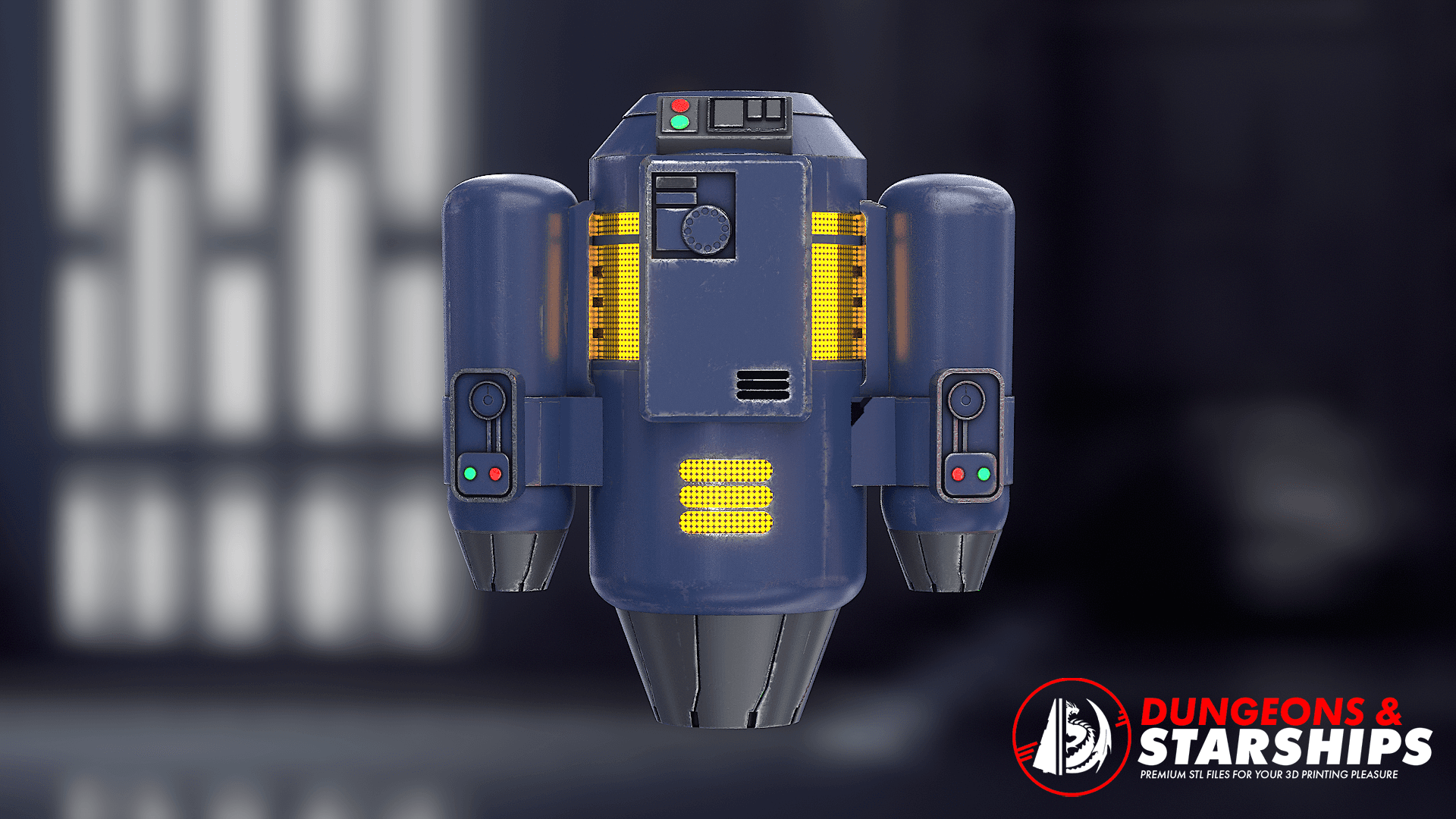 Bode Akuna Jetpack 3d model