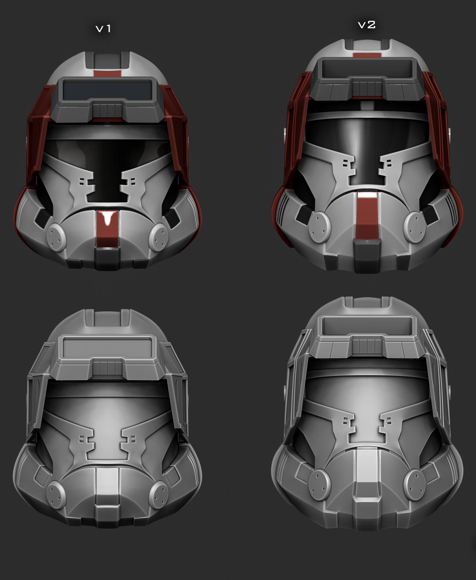 Havoc squad helmet 3d model