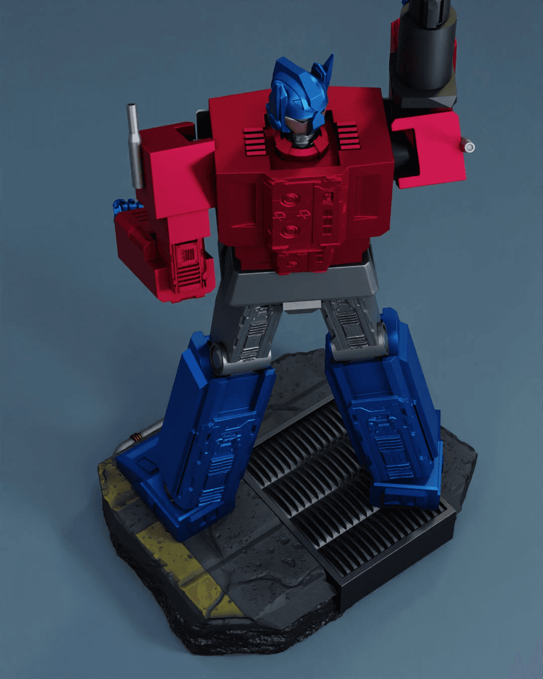 G1 Optimus Prime Statue 3D Print File STL 3d model