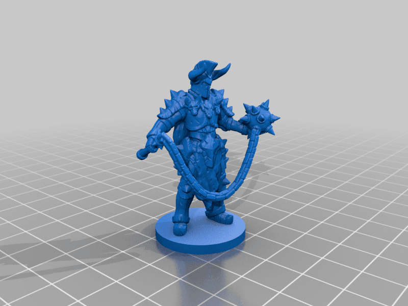 Ball and Chain Soldier 3d model