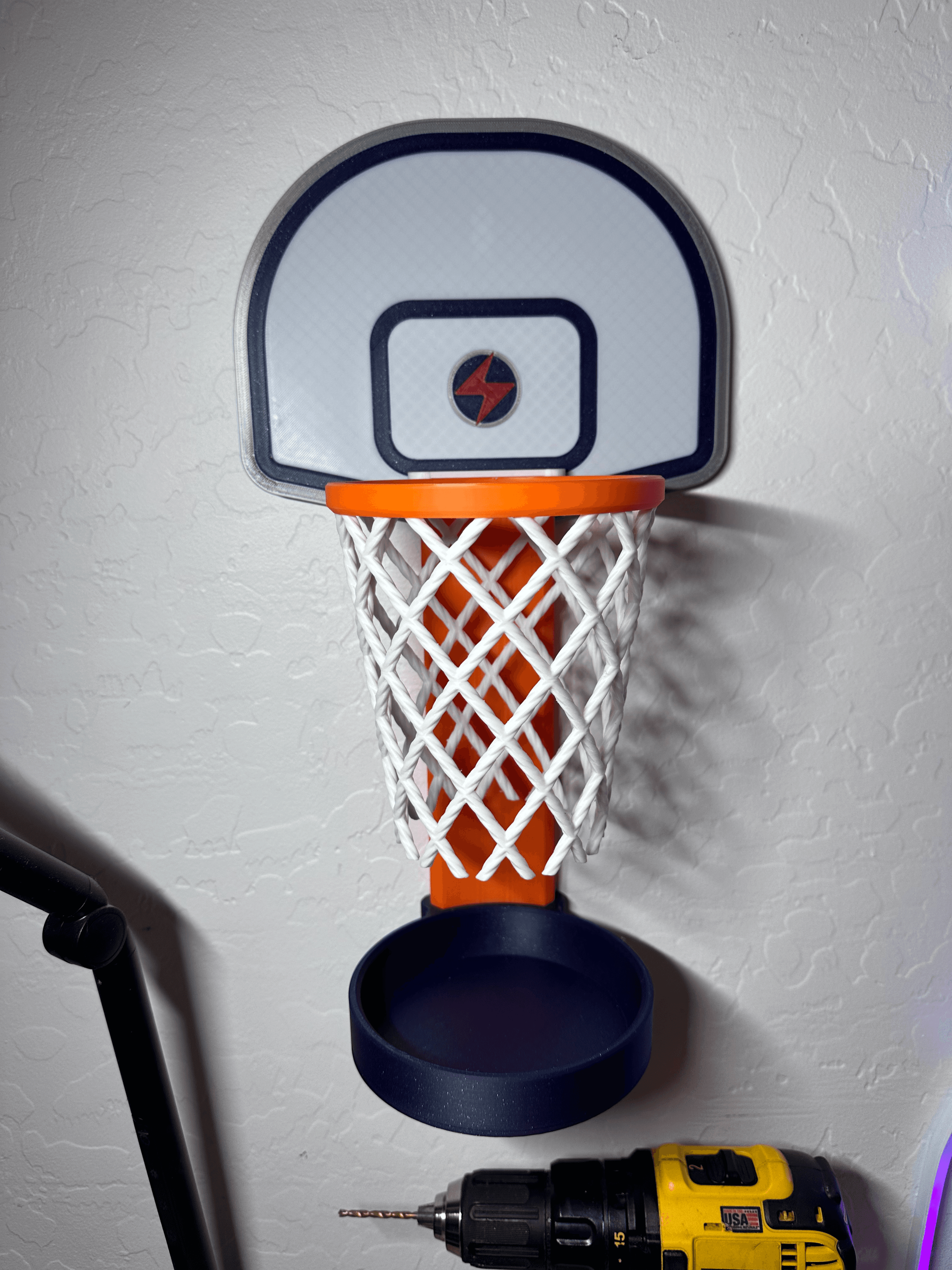 Basketball Hoops - Wall/Desk Game LS3DP Logo Edition 3d model