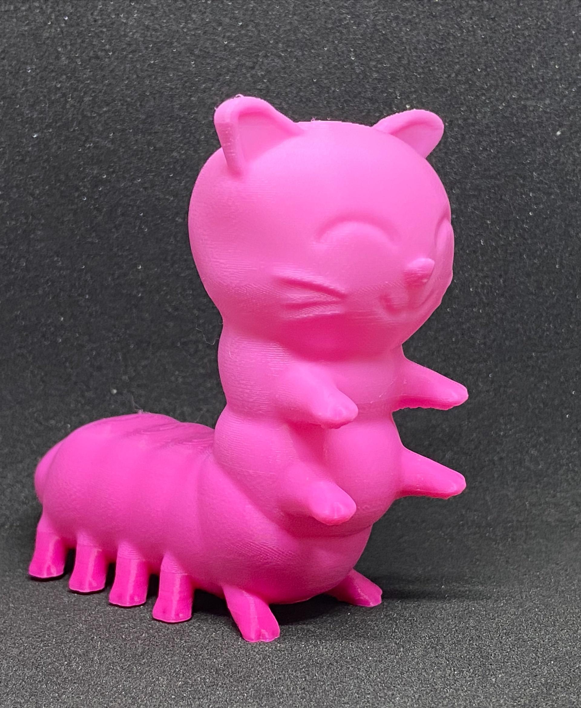 CAT-erpillar  - I couldn't help myself. I had to print it. Thanks for making the model available! - 3d model
