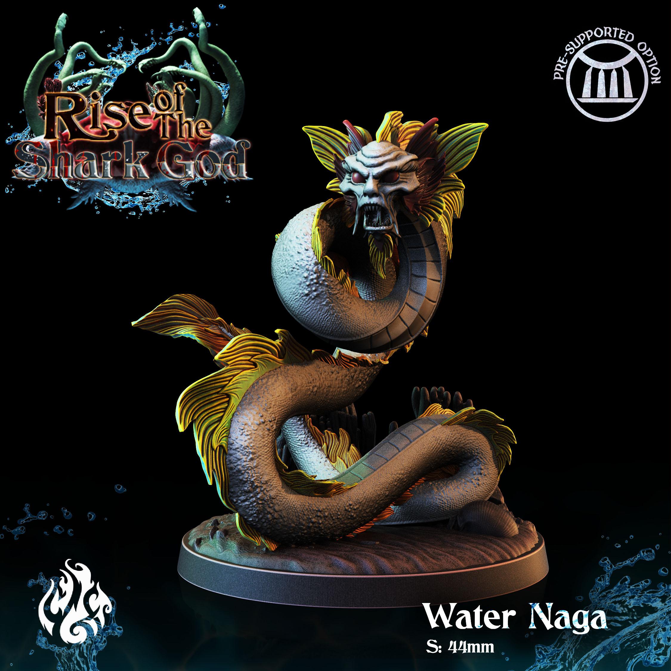 Water Naga 3d model