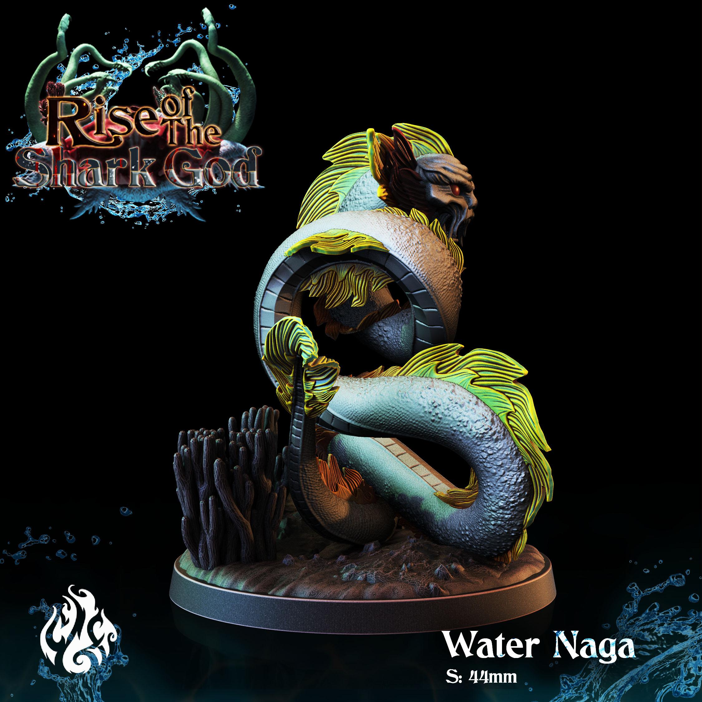 Water Naga 3d model