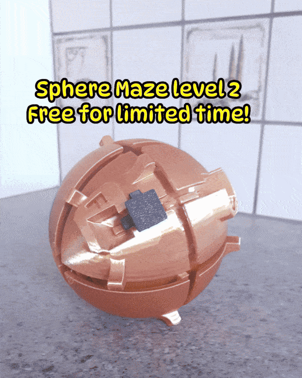 Sphere Maze level 2 3d model