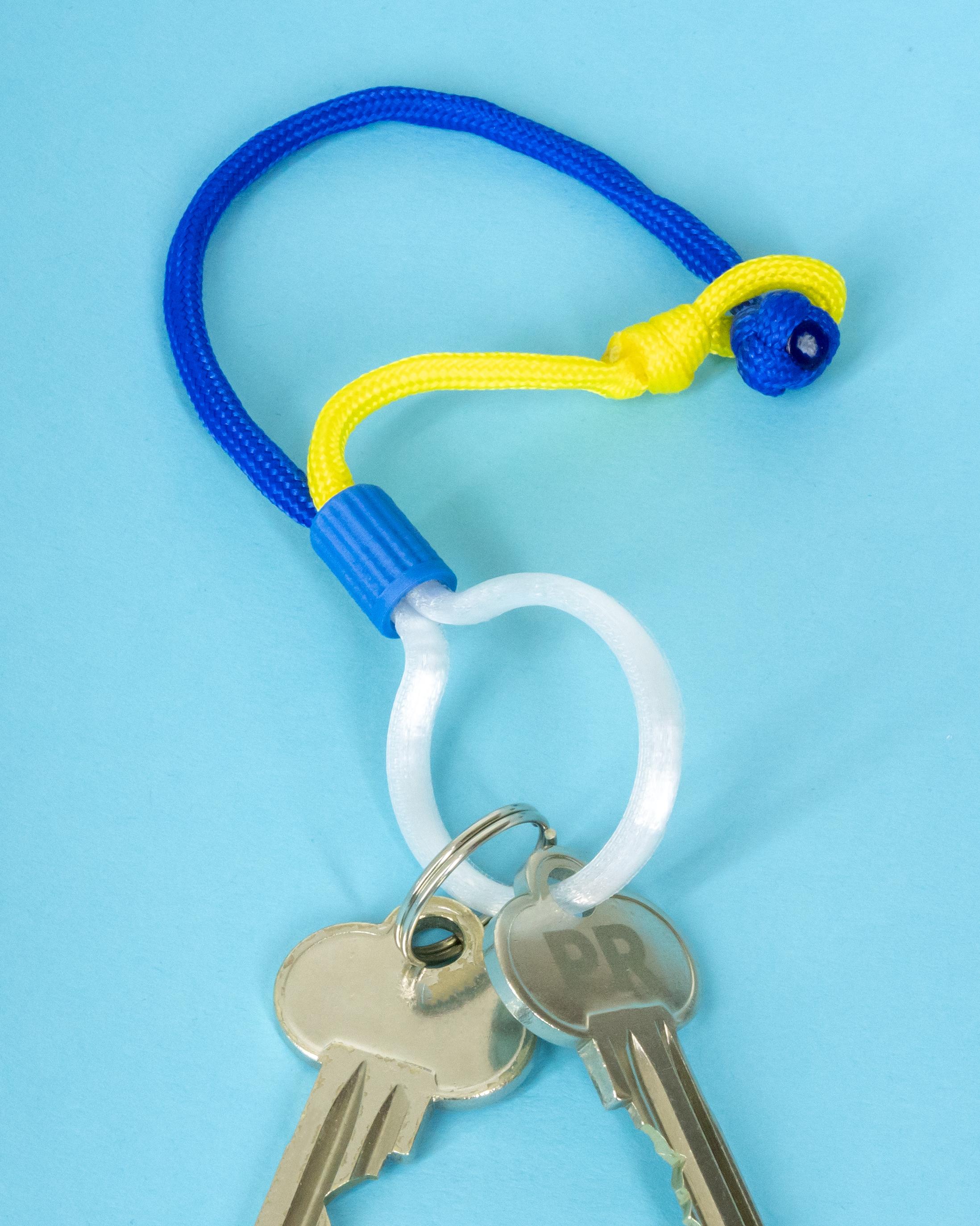 EZPZ Keychain Loop // 30mm Ring 3d model